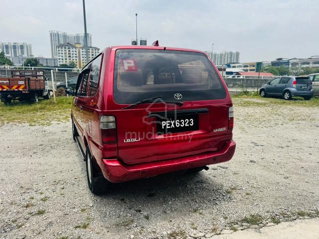 2001 Toyota UNSER 1.8 GLI FACELIFT (A) - 2