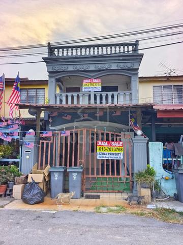 FULL LOAN 💯- 2 Tingkat Jalan Berlian / Taman Nora, Ulu Tiram- RENO 1