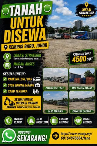Kempas Johor bahru land for rental 1