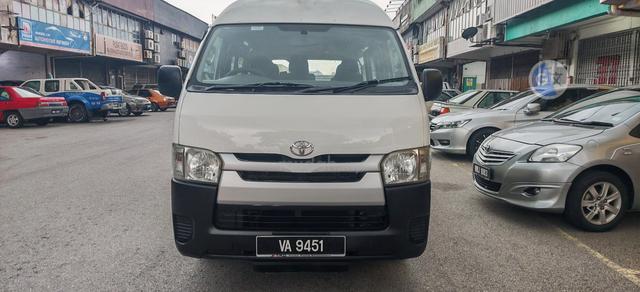 2016Toyota hiace 2.7 ENHANCED(M)One Owner Acc Free - 2