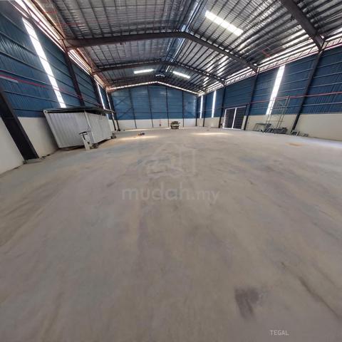 【200Amp/ 1.24 Acres/ CF】Sg Kapar Indah Klang‼️Factory Warehouse Rent 1