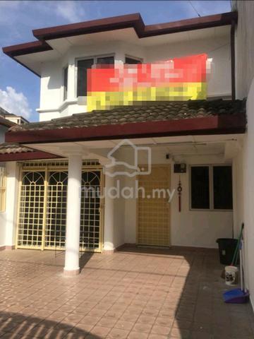 NEWLY PAINTED FURNISHED Ampang Pandan Indah 2-storey ENDLOT House 1
