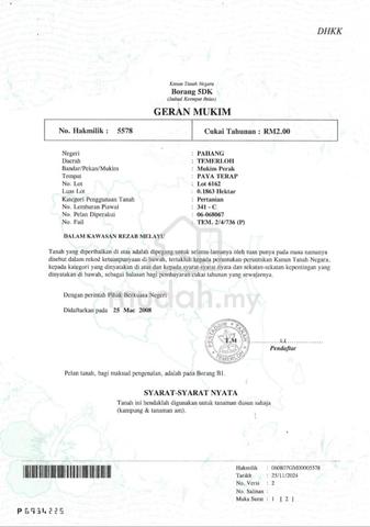 Tanah dan rumah hendak di jual 1
