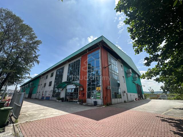 Part of Single Storey Warehouse with 3 Storeys Office 1