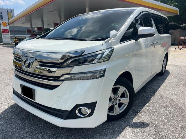 2016 Toyota VELLFIRE 2.5 (A) WHEELCHAIR SEAT OKU - 2
