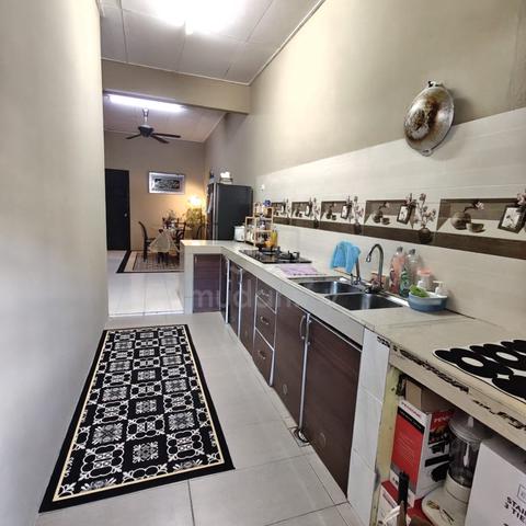 MASUK CUCI KAKI RUMAH CANTIK, End Lot Mantau Indah 3, Dapur Extend 1