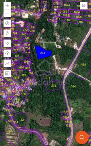 Land Beside River For Sale at Telagar Air 1