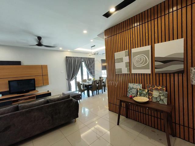 Sale CORNER Double Storey Fully FURNISHED House 1