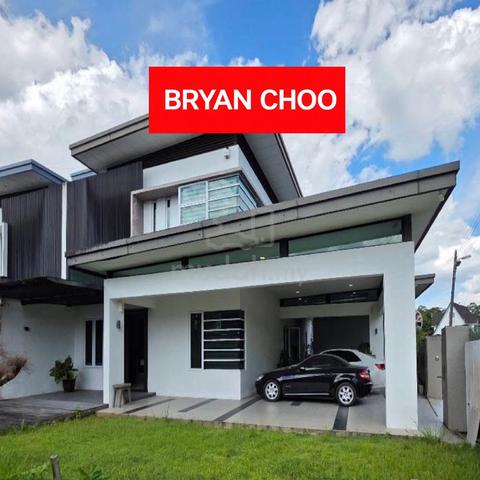 LARGE DOUBLE STOREY SEMI D HOUSE FOR SALE At KUCHING SARAWAK 1