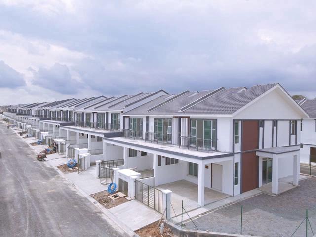 Monthly RM900 FREE Package Full Loan BUMI Freehold 2 Storey Jasin Tol 1