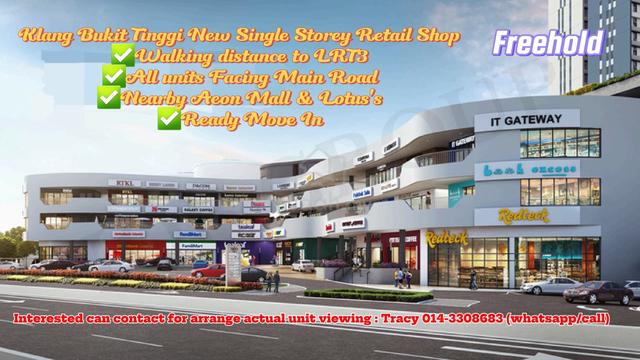 New Office Lot Facing Main Road For Sale In Bandar Bukit Tinggi, Klang 1