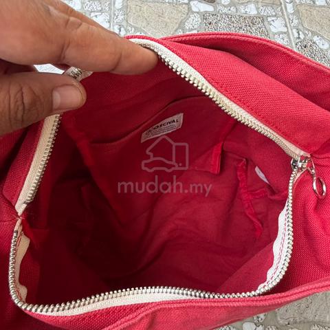 ORCIVAL Shoulder Bag Red Canvas - photo 4 of 5