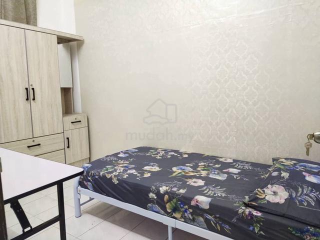 Bilik Non Sharing FREE WiFi 💥 Rumah Taman Lengkap Semua Perabot ✅ 1