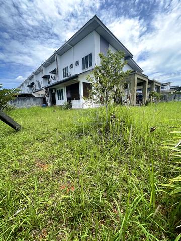 BIG Land Double Storey CORNER House Kuching 7 Mile For Sale 1