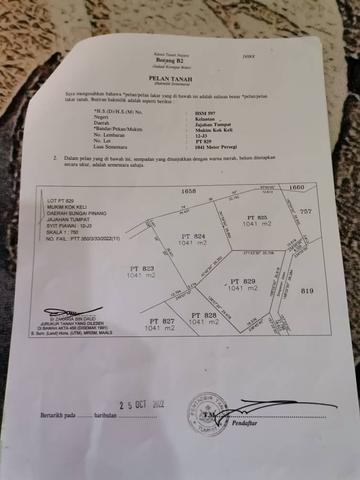 Tanah Lot untuk dijual di Kg Gerong, Tumpat. 1