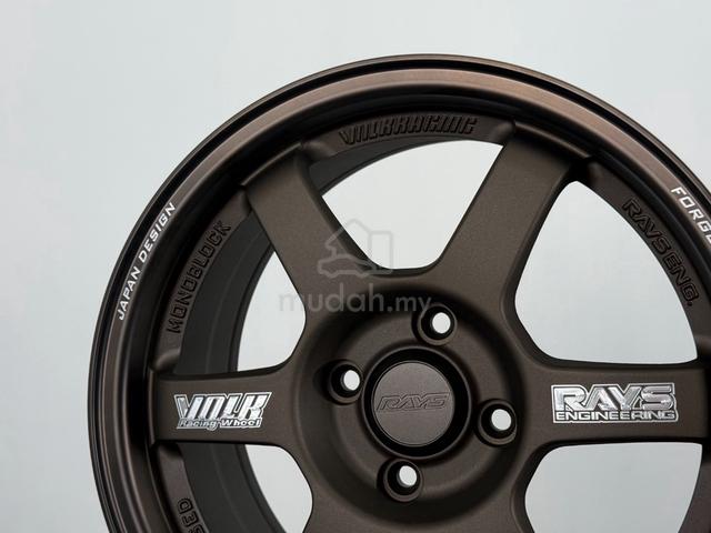 NEW 15 TE37 Rim City Jazz Vios Yaris Myvi Civic EK - photo 5 of 6