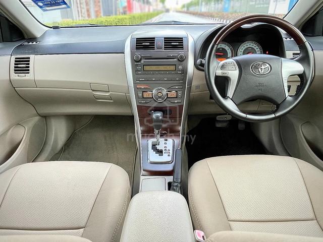 2010 Toyota COROLLA ALTIS 1.8 G (A) FACELIFT - 2