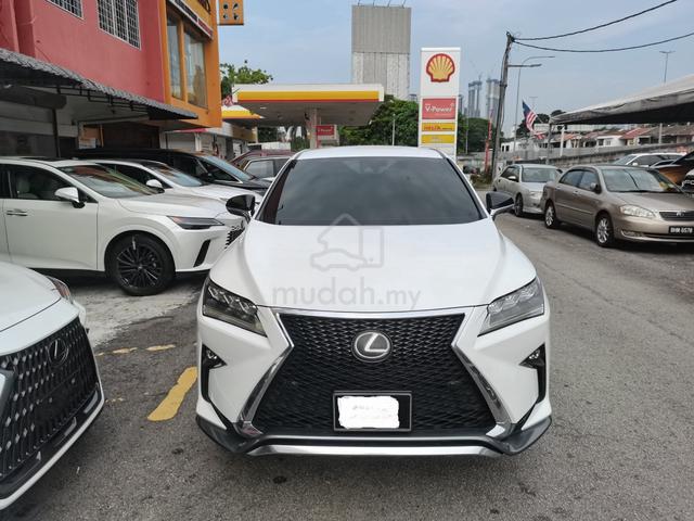 2016 Lexus RX200 2.0 T F SPORT (A) REG 2022 - 1