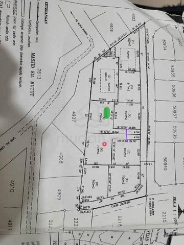 lot banglow berhampiran masjid untuk di jual 1