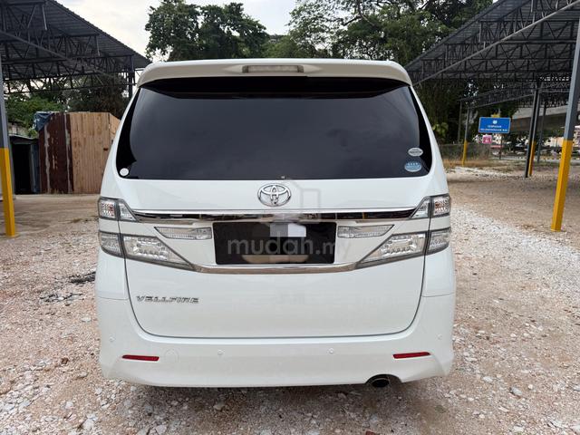 2011/16 Toyota VELLFIRE 2.4 Z-P(A)7 SEAT LOAN 5YRS - 5