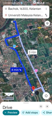 Tanah Semi D, Lot 5303, dekat UMK Bachok, Kelantan 1