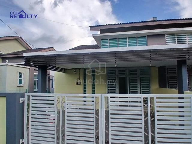 MURAH GATED GUARDED‼️Semi D Single Storey, Taman Saujana Lunas Kulim 1
