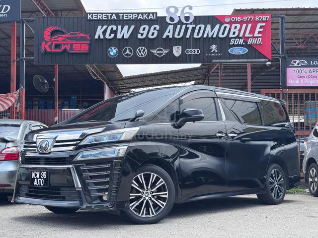 2019 Toyota VELLFIRE 2.5 ZG (A) 3 YEARS WARRANTY - 2