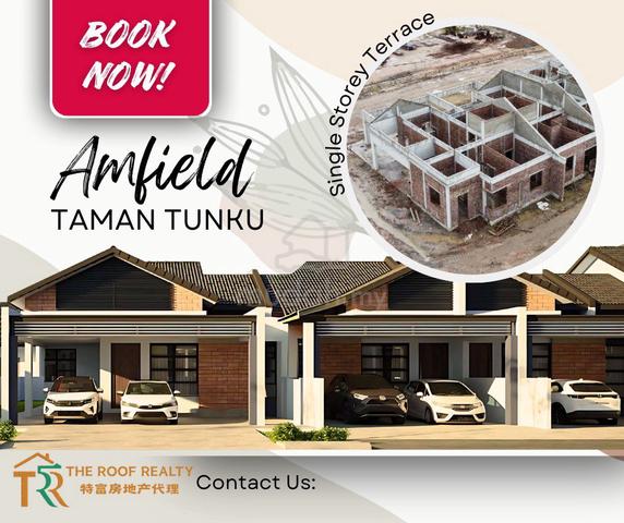 Amfield Taman Tunku Single Storey Terrace House for sale 1