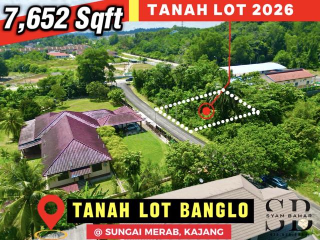 TANAH LOT BANGLO ( FREEHOLD ) + ( TEPI JALAN UTAMA ) Sungai Merab 2026 1