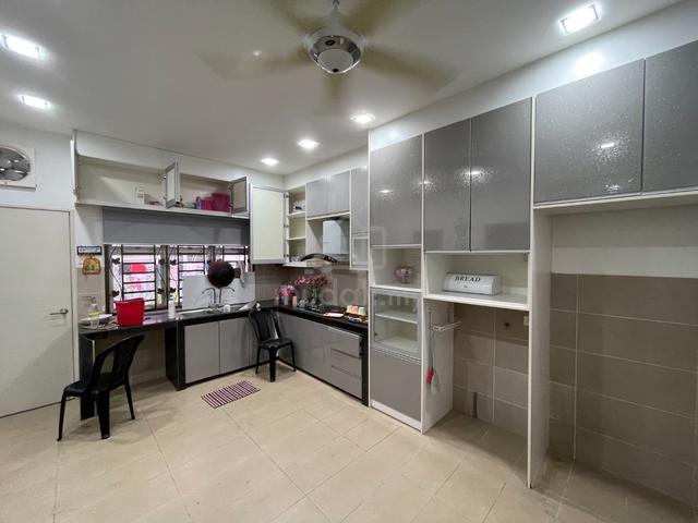 Kitchen Cabinet Furnished House For Rent Bandar Saujana Putra MAHSA 1
