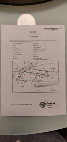 0.6 Ekar Tanah Di Kuala Linggi, Melaka 1