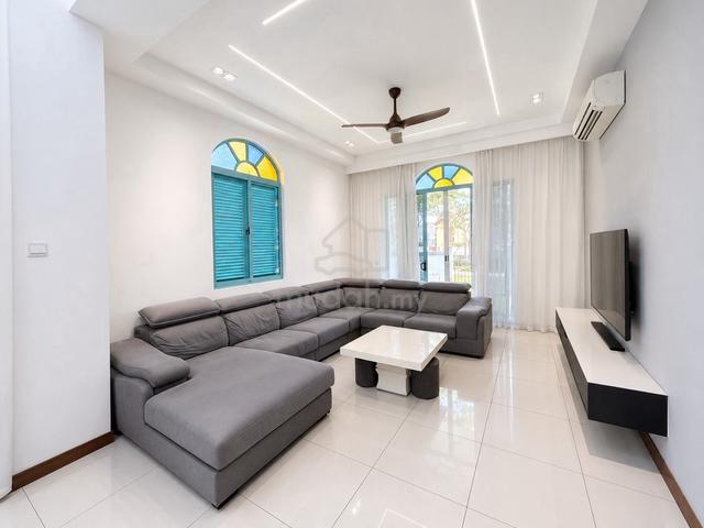 36x80 Setia Eco Templer Peranakan Corner Semi-D 4+1+Loft Fully Furnish 1