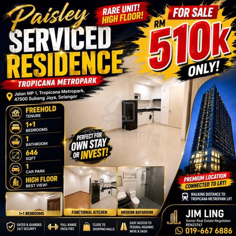 Paisley @ Tropicana Metropark, Subang Jaya 1