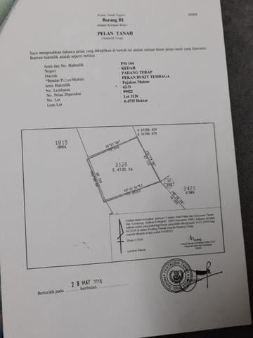 Tanah untuk dijual kawasan bukit tembaga 1