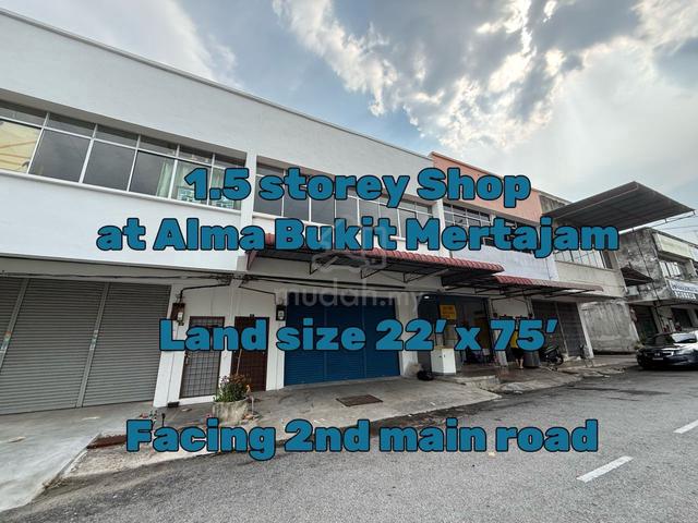 Facing 2nd mainroad | 1.5 storey Shop at Jalan Damai Permata Indah 1