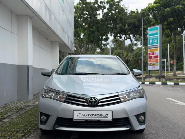 2015 Toyota Corolla Altis 1.8E SEDAN FULL SERVICE - 2
