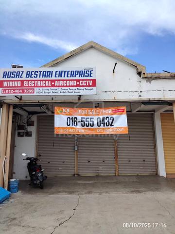1Sty Shop Lot for SALE . Pinang Tunggal . Taman SERAYA 1