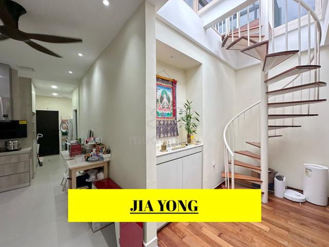 Reservoir garden 1.5 sty terrace fully reno ayer itam freehold 1