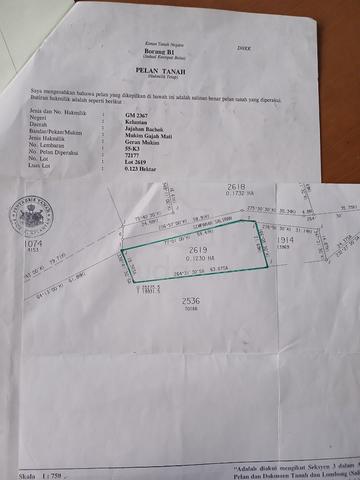 Tanah Kg Bandar Tawang untuk dijual 1