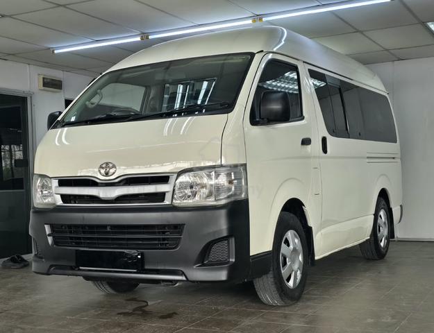 2013 Toyota HIACE 2.5 FACELIFT (M) WINDOW VAN 11S - 2