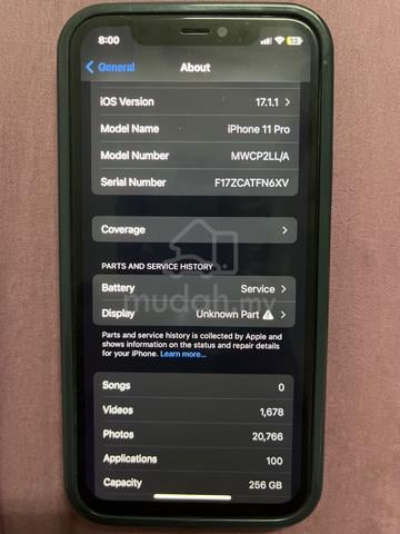 iphone 11 pro 256 gb (nego) - photo 4 of 4