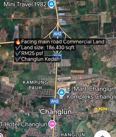 EASY ACCESS Agriculture Land Changlun For Sale 1