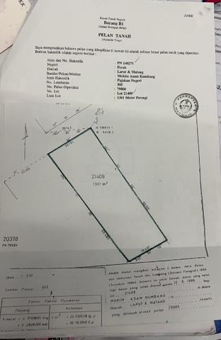 Land for sale TAIPING 2