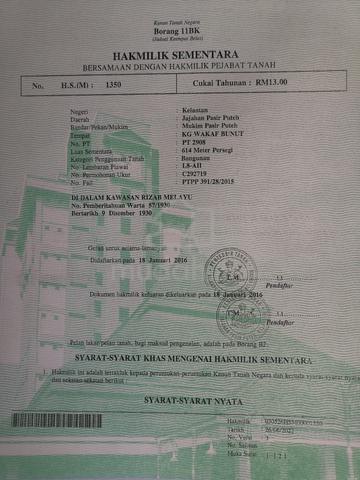 Lot Banglo Harga Murah 1