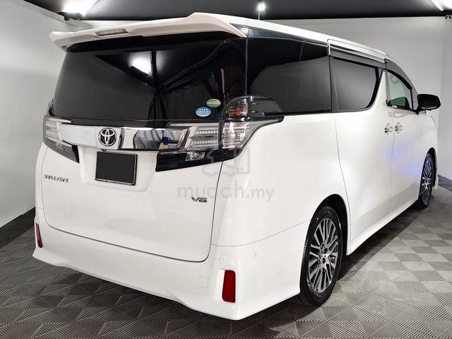 2015 Toyota Vellfire 2.5 ZG JBL Full Spec Like New - 2