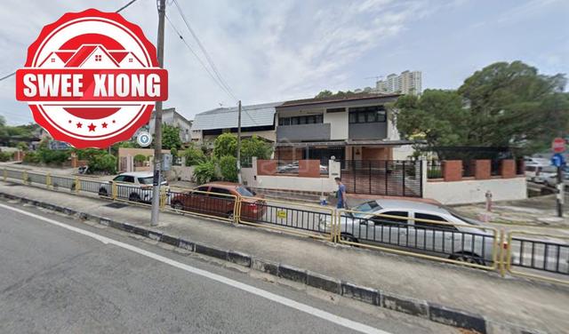 DOUBLE 2 STY JALAN SUNGAI DUA MAIN ROAD SHOP SEMI D LANDED 3950sf USM 1