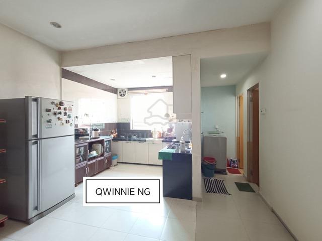 2storey renovate shop Tmn Belibis Spg Ampat Face Main road For Sale 1