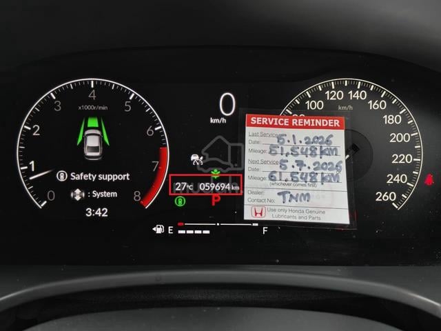 Honda CIVIC 1.5 E V (A) F.S.R / WRRNTY 2027 / FE - 3