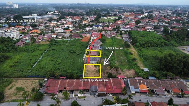 Jual Bahagian Tanah Malay Reserved Bukit Baru Lorong Penghulu Abas MLK 1
