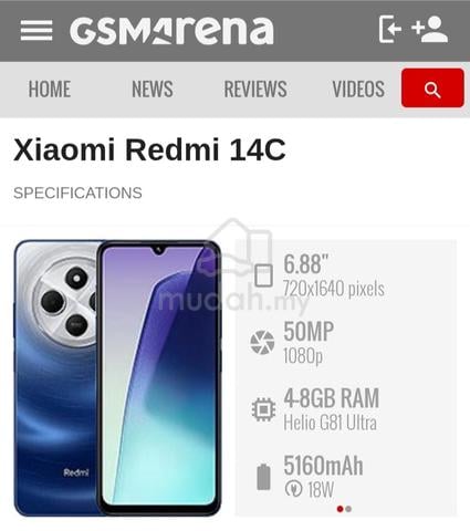 Redmi 14C 8+8Ram 256Gb Open Swapp - photo 2 of 4